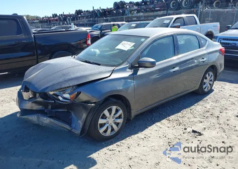 2019 Nissan Sentra S z USA, uszkodzony, nr VIN 3N1AB7AP6KY238529